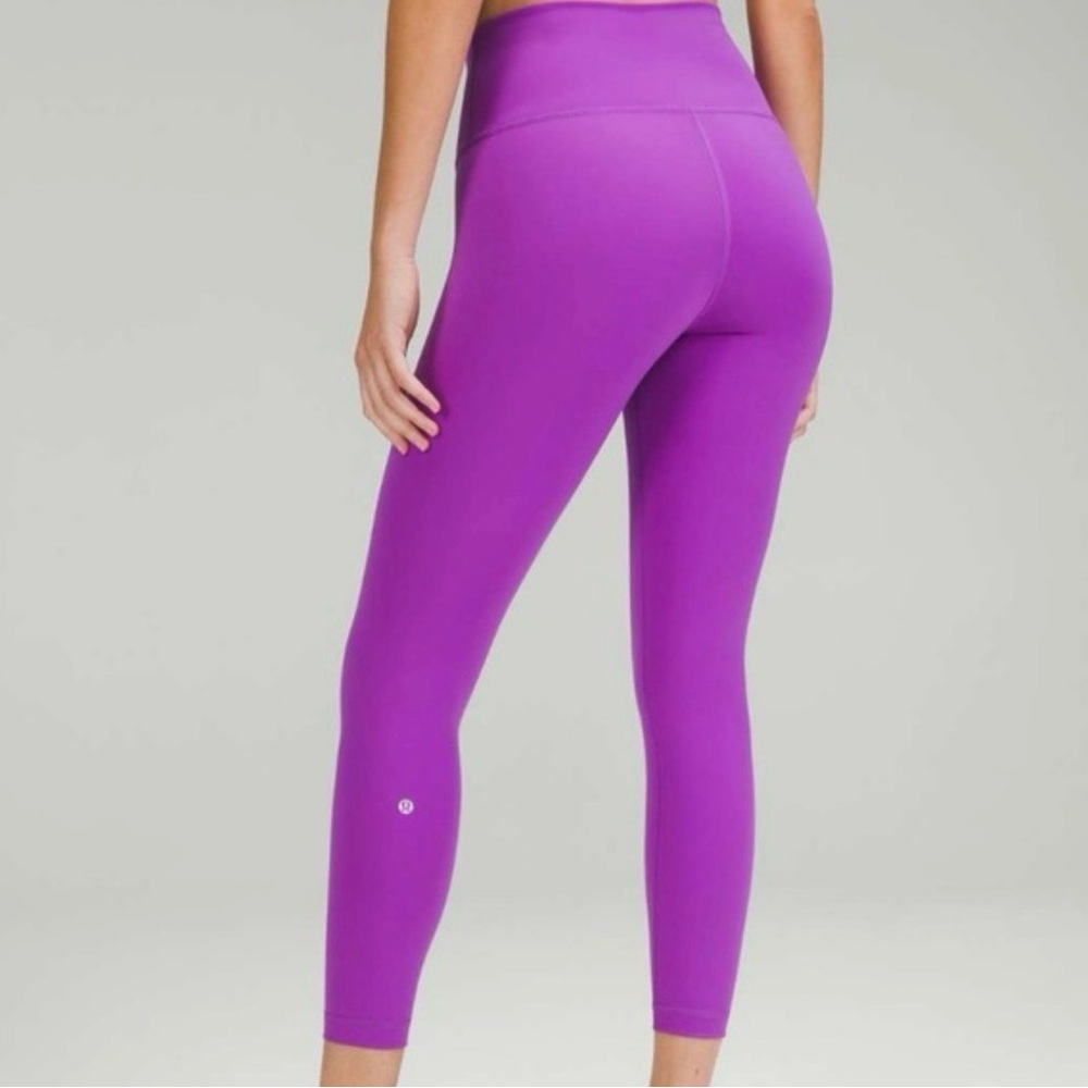 Lululemon Zone In‎ Tight Leggings Tender Violet Athletic Training Sz 2 Gym